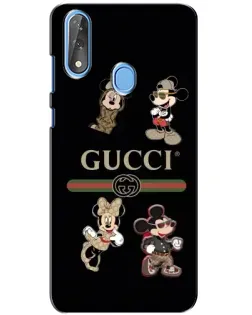 Чехол для ZTE Blade V10 с картинкой «Gucci — герои Disney и монограмма» Чехол для ZTE Blade V10 с картинкой «Gucci — герои Disney и монограмма»
