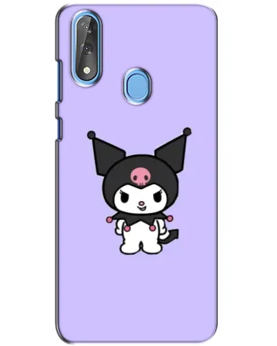 Чехол для ZTE Blade V10 с картинкой «Kuromi — нежный фиолетовый»