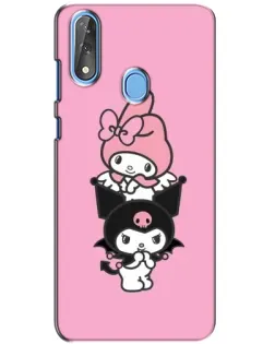 Чехол для ZTE Blade V10 с картинкой «My Melody и Kuromi»