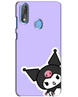 Чехол для ZTE Blade V10 с картинкой «Забавная Kuromi»