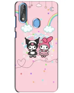 Чехол для ZTE Blade V10 с картинкой «My Melody и Kuromi»
