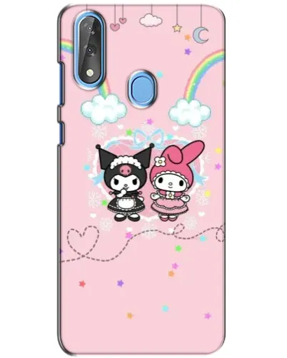 Чехол для ZTE Blade V10 с картинкой «My Melody и Kuromi»