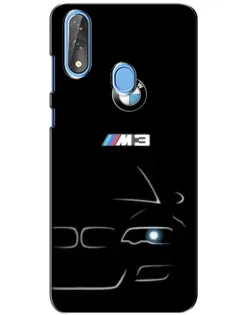 Чохол для ZTE Blade V10 з картинкою «Мінімалістичний принт BMW M3»