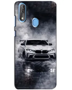 Чохол для ZTE Blade V10 з картинкою «BMW крізь туман»