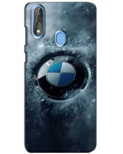 Чехол для ZTE Blade V10 с картинкой «Логотип BMW — лед» Чехол для ZTE Blade V10 с картинкой «Логотип BMW — лед»