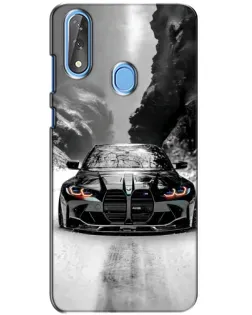 Чехол для ZTE Blade V10 с картинкой «BMW — акварельный дрифт» Чехол для ZTE Blade V10 с картинкой «BMW — акварельный дрифт»