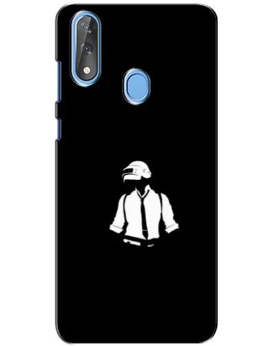 Чехол для ZTE Blade V10 с картинкой «PUBG — белый шлем» Чехол для ZTE Blade V10 с картинкой «PUBG — белый шлем»