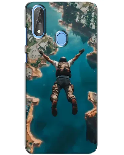 Чехол для ZTE Blade V10 с картинкой «PUBG — свободное падение» Чехол для ZTE Blade V10 с картинкой «PUBG — свободное падение»