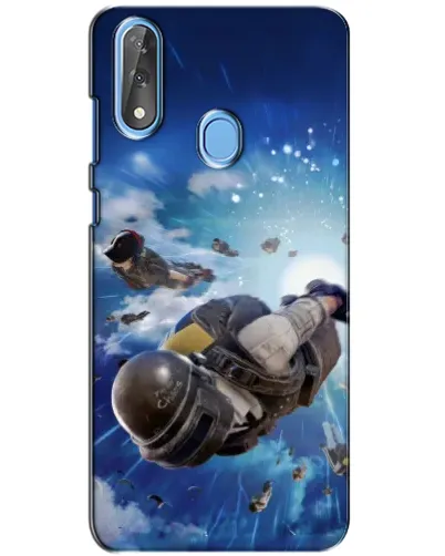 Чехол для ZTE Blade V10 с картинкой «Десант PUBG — прыжок» Чехол для ZTE Blade V10 с картинкой «Десант PUBG — прыжок»