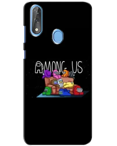 Чохол для ZTE Blade V10 з картинкою «Логотип Among Us» Чохол для ZTE Blade V10 з картинкою «Логотип Among Us»