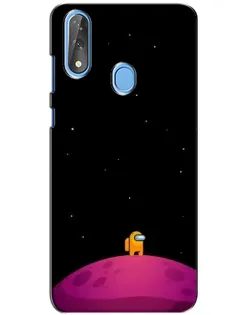 Чохол для ZTE Blade V10 з картинкою «Самотній герой на планеті» Чохол для ZTE Blade V10 з картинкою «Самотній герой на планеті»