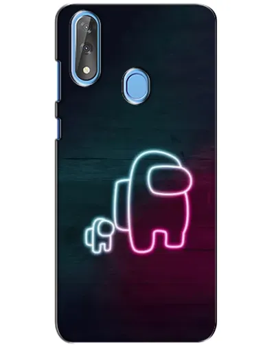 Чохол для ZTE Blade V10 з картинкою «Among Us неон-арт» Чохол для ZTE Blade V10 з картинкою «Among Us неон-арт»