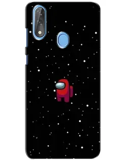 Чохол для ZTE Blade V10 з картинкою «Червоний Among Us»