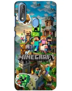 Чохол для ZTE Blade V10 з картинкою «Замок Minecraft» Чохол для ZTE Blade V10 з картинкою «Замок Minecraft»