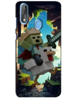 Чохол для ZTE Blade V10 з картинкою «Стів та гусь» Чохол для ZTE Blade V10 з картинкою «Стів та гусь»