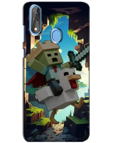 Чехол для ZTE Blade V10 с картинкой «Стив и гусь»