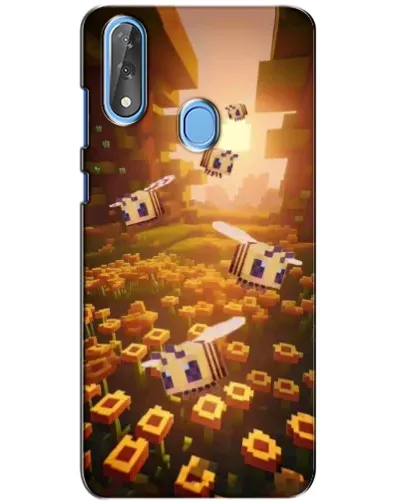 Чехол для ZTE Blade V10 с картинкой «Поле подсолнухов»