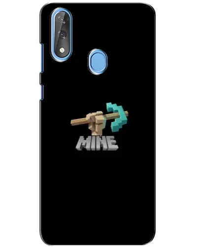Чехол для ZTE Blade V10 с картинкой «Алмазная кирка»