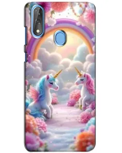 Чохол для ZTE Blade V10 з картинкою «Веселка і єдинороги» Чохол для ZTE Blade V10 з картинкою «Веселка і єдинороги»