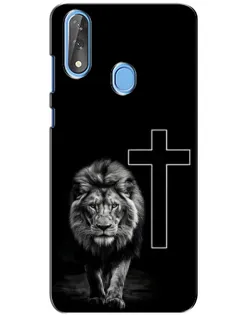 Чехол для ZTE Blade V10 с картинкой «Лев и Крест» Чехол для ZTE Blade V10 с картинкой «Лев и Крест»