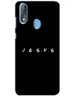 Чехол для ZTE Blade V10 с картинкой «Точки веры J.E.S.U.S.»