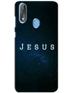Чехол для ZTE Blade V10 с картинкой «Звездное небо Jesus»