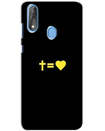 Чехол для ZTE Blade V10 с картинкой «Сердце и Крест» Чехол для ZTE Blade V10 с картинкой «Сердце и Крест»