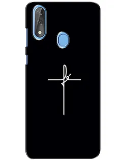Чехол для ZTE Blade V10 с картинкой «Тонкий крест»