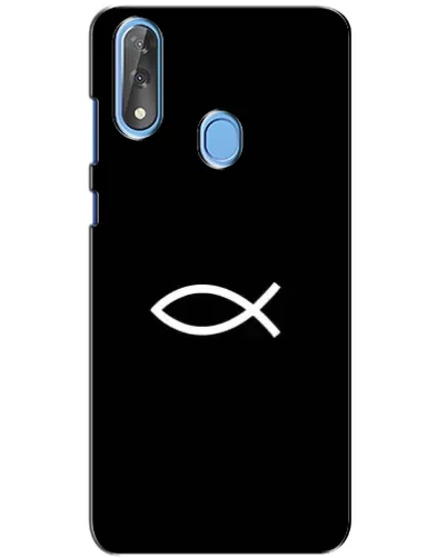 Чехол для ZTE Blade V10 с картинкой «Символ рыбы Jesus» Чехол для ZTE Blade V10 с картинкой «Символ рыбы Jesus»
