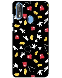 Чохол для ZTE Blade V10 з картинкою «Графічний принт лапок»