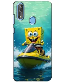 Чохол для ZTE Blade V10 з картинкою «Спанч Боб на гідроциклі» Чохол для ZTE Blade V10 з картинкою «Спанч Боб на гідроциклі»