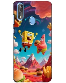 Чохол для ZTE Blade V10 з картинкою «Космічний фастфуд» Чохол для ZTE Blade V10 з картинкою «Космічний фастфуд»