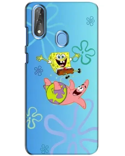 Чохол для ZTE Blade V10 з картинкою «Спанч Боб та Патрік»