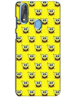 Чохол для ZTE Blade V10 з картинкою «Паттерн Губка Боб»