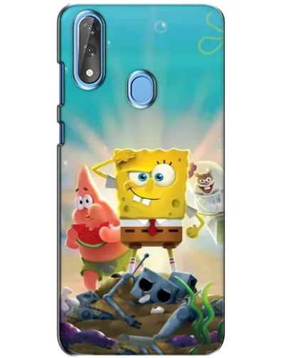 Чохол для ZTE Blade V10 з картинкою «Спанч Боб переможець»