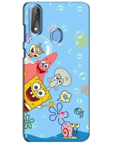 Чохол для ZTE Blade V10 з картинкою «Веселі бульбашки»