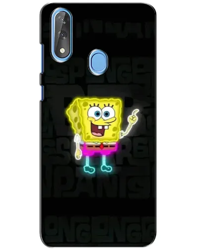 Чохол для ZTE Blade V10 з картинкою «Неоновий Губка Боб»
