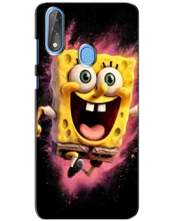 Чохол для ZTE Blade V10 з картинкою «Вибуховий Спанч Боб»