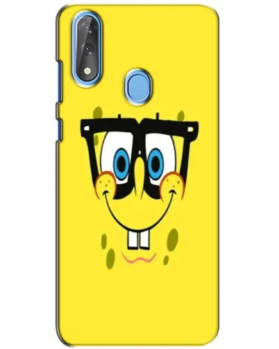 Чехол для ZTE Blade V10 с картинкой «Минималистичный Спанч Боб» Чехол для ZTE Blade V10 с картинкой «Минималистичный Спанч Боб»