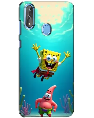 Чехол для ZTE Blade V10 с картинкой «Спанч Боб под водой» Чехол для ZTE Blade V10 с картинкой «Спанч Боб под водой»