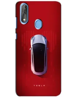 Чохол для ZTE Blade V10 з картинкою «Tesla Top View»