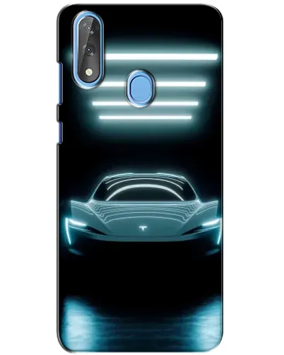 Чохол для ZTE Blade V10 з картинкою «Tesla в неоні» Чохол для ZTE Blade V10 з картинкою «Tesla в неоні»