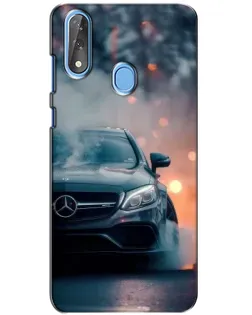 Чохол для ZTE Blade V10 з картинкою «Mercedes — нічне місто»