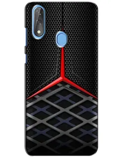 Чохол для ZTE Blade V10 з картинкою «Mercedes Carbon Grid»