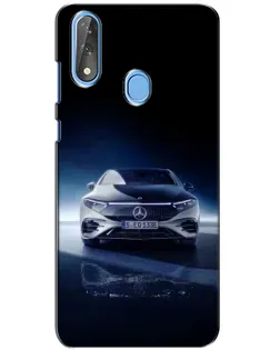 Чохол для ZTE Blade V10 з картинкою «Нічний Mercedes EQ»