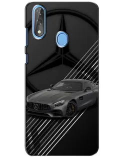 Чохол для ZTE Blade V10 з картинкою «Mercedes AMG — графіка»