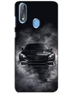 Чохол для ZTE Blade V10 з картинкою «Mercedes у диму»