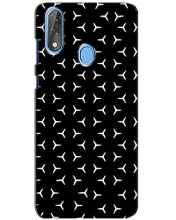 Чехол для ZTE Blade V10 с картинкой «Mercedes паттерн звезд»