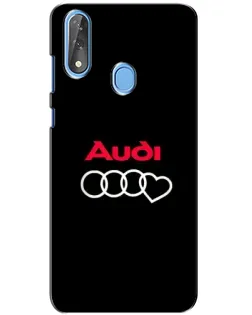 Чохол для ZTE Blade V10 з картинкою «Логотип Audi Heart»