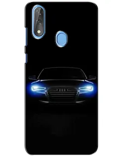Чохол для ZTE Blade V10 з картинкою «Audi в неоні»